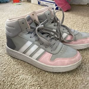 Girls Adiddas Hightops